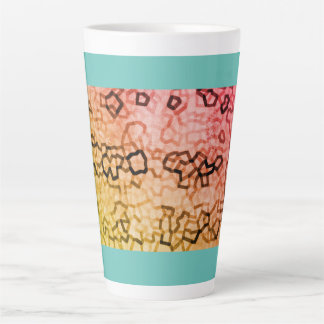 Blaue Muster Tasse