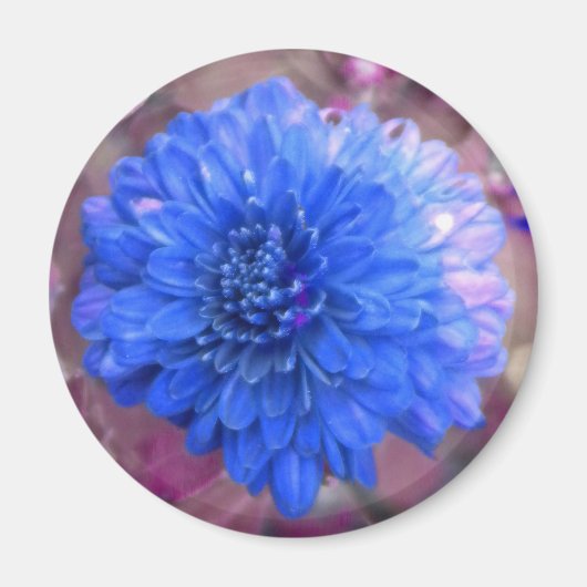 Blaue Mutter Magnet (Vorne)