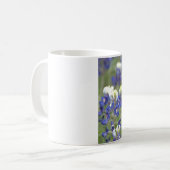 Blaue Mützen-Tasse Texas Kaffeetasse (Vorderseite Links)