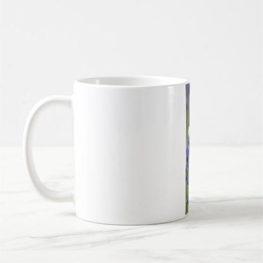 Blaue Mützen-Tasse Texas Kaffeetasse (Links)