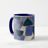 Blaue Nacht, berühmtes Gemälde Tasse (Vorderseite Links)