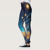 Blaue Nacht Leggings (Links)
