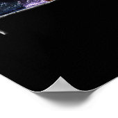 Blaue Nacht Poster (Ecke)