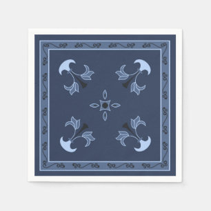 Blaue Nacht Serviette