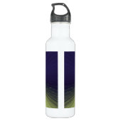 Blaue Nacht Trinkflasche (Rückseite)