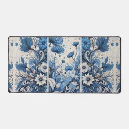 Blaue Natur Schreibtischunterlage