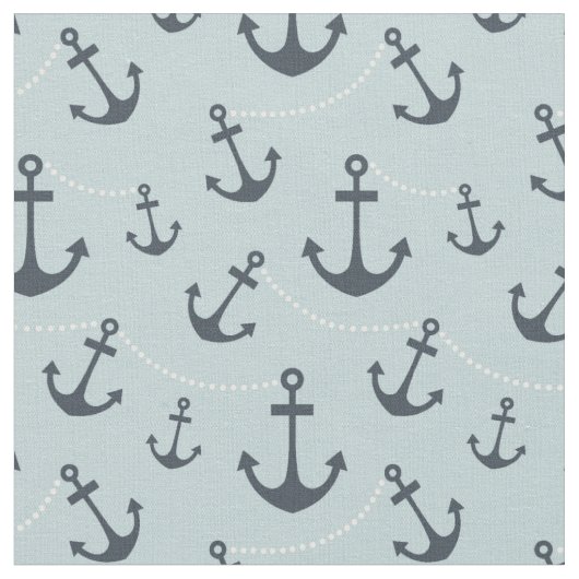 Blaue nautischanker stoff (Nahaufnahme)