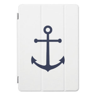 Blaue Navy-Anker iPad Pro Cover