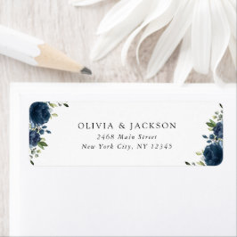 Blaue Navy Blumen, Grüne, Boho, Blumenhochzeit