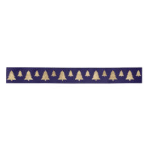 Blaue Navy Golden Christmas Tree Urlaub
