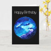 Blaue Nebel Karte (Gelbe Blume)