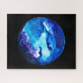 Blaue Nebel Puzzle (Horizontal)