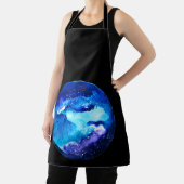 Blaue Nebel Schürze (InSitu)