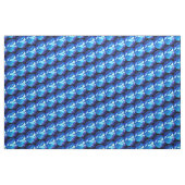 Blaue Nebel Stoff (Yard (91,4 cm))