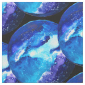 Blaue Nebel Stoff (Nahaufnahme)