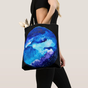Blaue Nebel Tasche