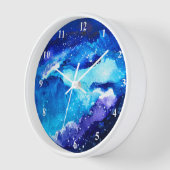 Blaue Nebel Uhr (Winkel)