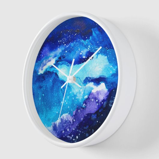 Blaue Nebel Uhr (Winkel)