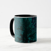 Blaue NebelKaffeetasse Tasse (Vorderseite Links)