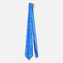 Blaue Necktie mit Aquarellstreifen