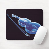 Blaue Neonvioline Mousepad (Mit Mouse)
