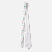 Blaue Nil-Reihe Krawatte (Rückseite)