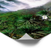 Blaue Nilfälle Poster (Ecke)