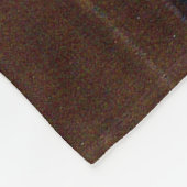 Blaue Nonne um 1910 Fleecedecke (Ecke)