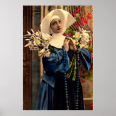 Blaue Nonne um 1910 Poster (Vorne)