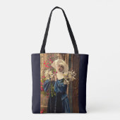 Blaue Nonne um 1910 Tasche (Rückseite)