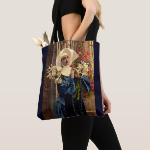 Blaue Nonne um 1910 Tasche