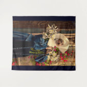 Blaue Nonne um 1910 Wandteppich (Vorderseite (Horizontal))