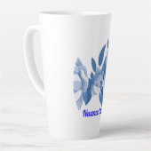 Blaue Nuance Milchtasse (Linke Ecke)