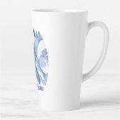 Blaue Nuance Milchtasse (Rechts)
