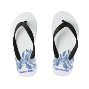 Blaue Nuancen zusammen Bad Kinderbadesandalen