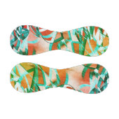 Blaue oder cysche Streifen über rustikal rötlich-o Baseball (Paneele)