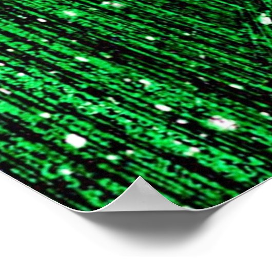 Blaue oder rote Pille Neo Poster (Ecke)