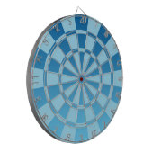 Blaue Ombre Dartscheibe (Vorderseite Links)