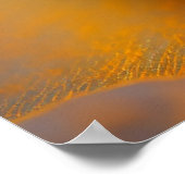 Blaue Opal-Inspiration mit Kupferadern Poster (Ecke)
