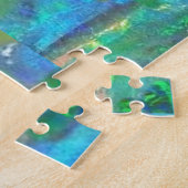 Blaue Opaloktober Birthstone durch Sharles Puzzle (Seite)
