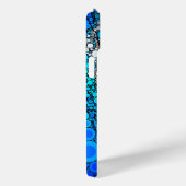 Blaue Orange-Meeressäugezunge Case-Mate iPhone Hülle (Rückseite / Rechts)