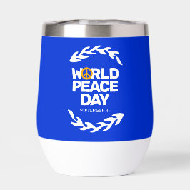 Blaue Orange Weltfriedenstag