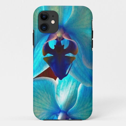 Blaue Orchidee Case-Mate iPhone Hülle (Rückseite)