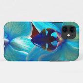 Blaue Orchidee Case-Mate iPhone Hülle (Rückseite (Horizontal))