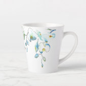 Blaue Orchidee Milchtasse (Rechts)