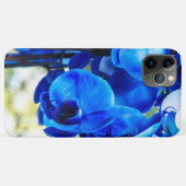 Blaue Orchideen Case-Mate iPhone Hülle (Rückseite (Horizontal))