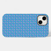 Blaue Orchideen Case-Mate iPhone Hülle (Rückseite (Horizontal))