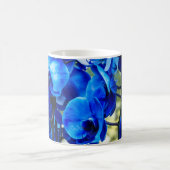Blaue Orchideen Kaffeetasse (Mittel)