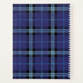 BLAUE ORGANIZER KARIERT PLANER (Rückseite)