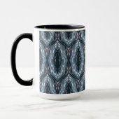 Blaue Orientalische Geometrie Tasse (Links)